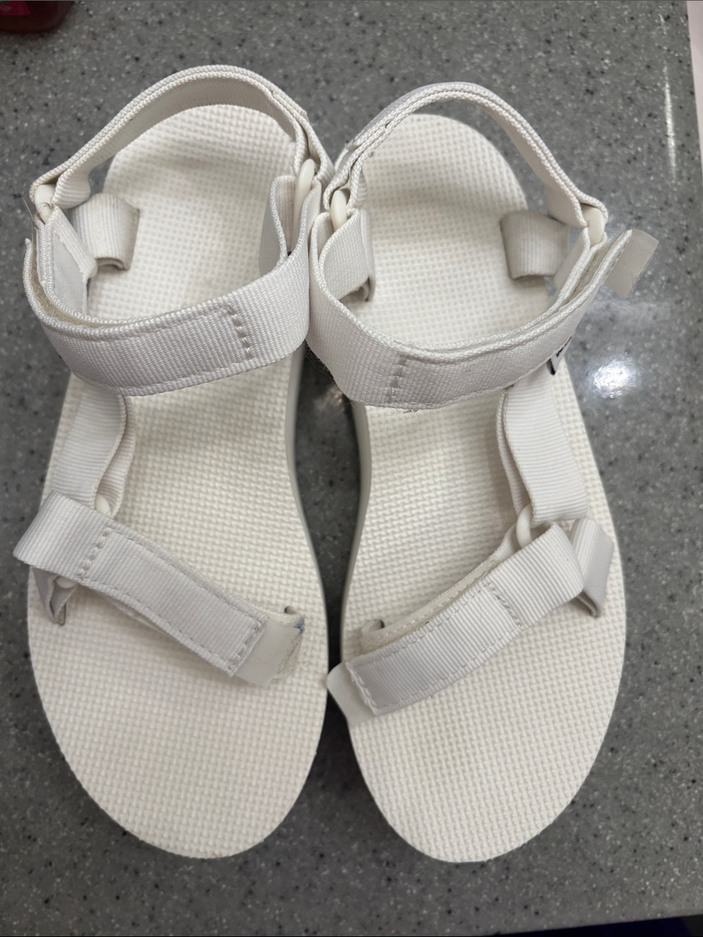 Teva Women's Off-White Strappy Sport Sandals
